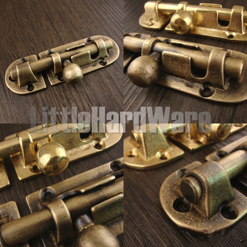 Brass Made classical vintage brass door boltbrass door latch