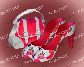 High Heel Shoe and Bag set DIGITAL download