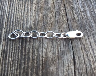 2" Sterling Necklace Extender