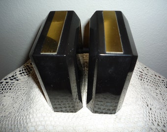 black and gold bookends black and gold bookends