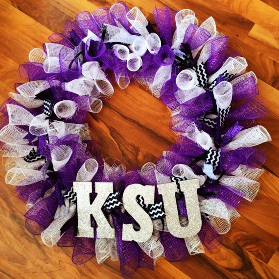 kansas state deco mesh wreath 20 inch k state by blackandwheatco kansas state deco mesh wreath 20 inch k state by blackandwheatco