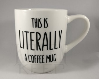 Parks and Recreation | TV Series | Chris Traegar | Literally Coffee Mug