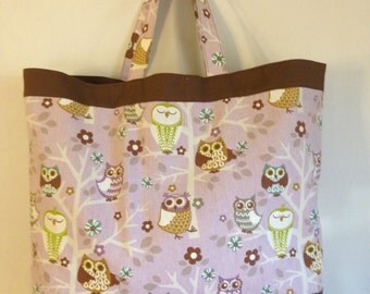 Tote Bag - Owls, Owls, Owls