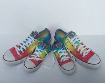 rainbow patch converse