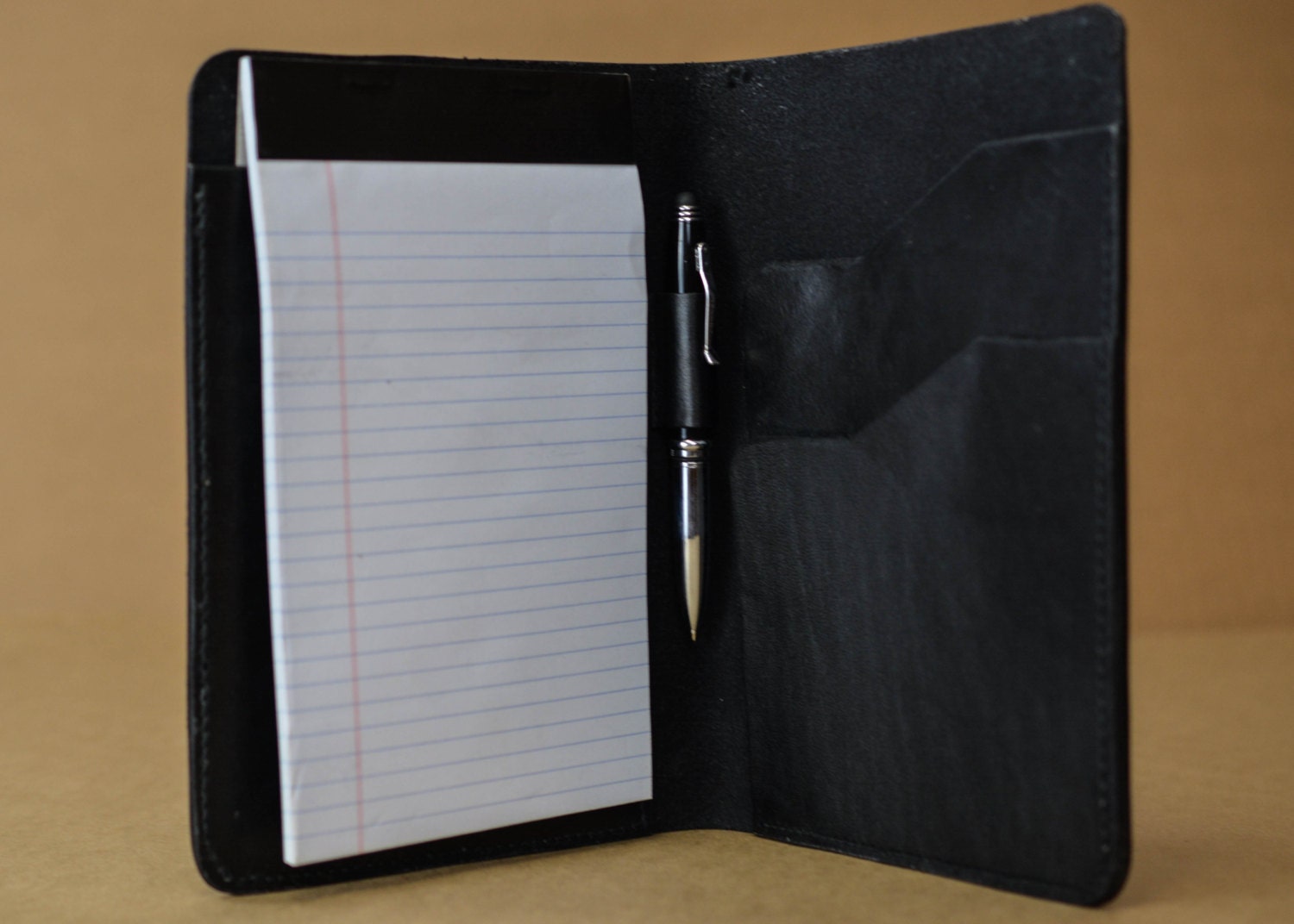 Left Handed Leather Writing Pad Cover Leather Portfolio