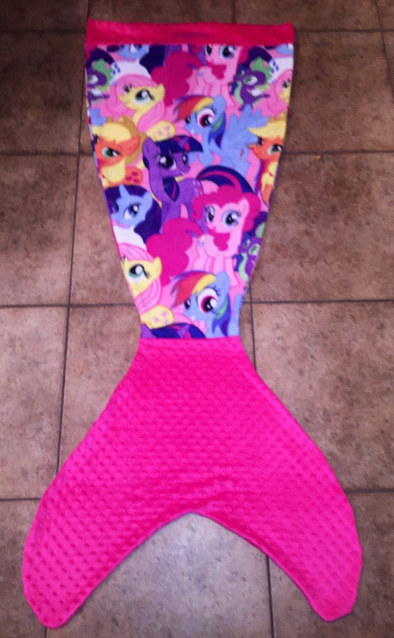 My Little Pony Mermaid Tail Blanket