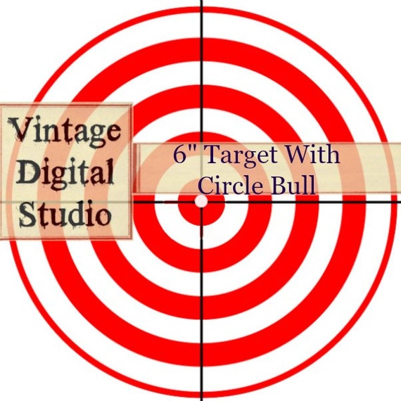 items similar to printable bullseye shooting targets for rifle pistol