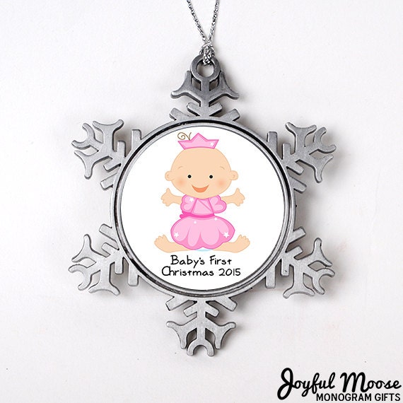 baby girl s 1st christmas ornament personalized by joyfulmoose baby girl s 1st christmas ornament personalized by joyfulmoose