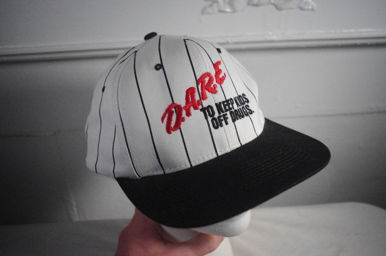 DARE hat cap 90s 1990s D.A.R.E. Drugs baseball