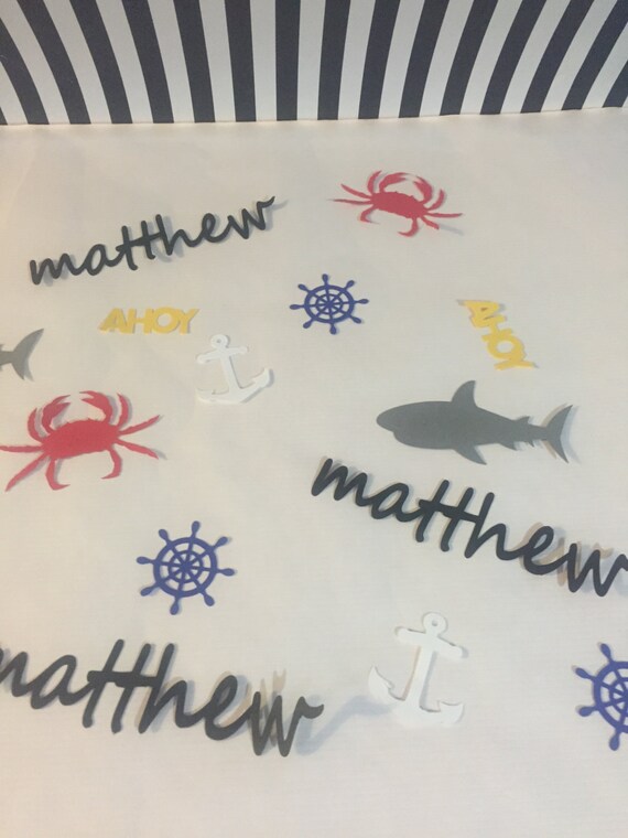 Personalized Confetti Name Confetti Custom Confetti by