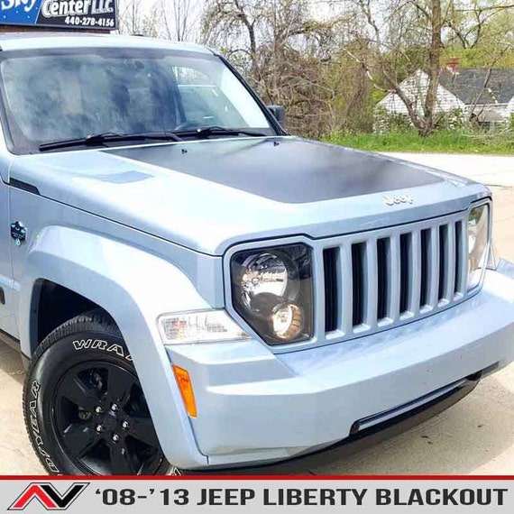 Jeep Liberty KK 20082012 Blackout Hood Decal Vinyl