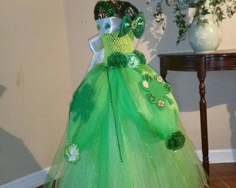 St. Patrick's Day Leprechaun Inspired Tutu Dress