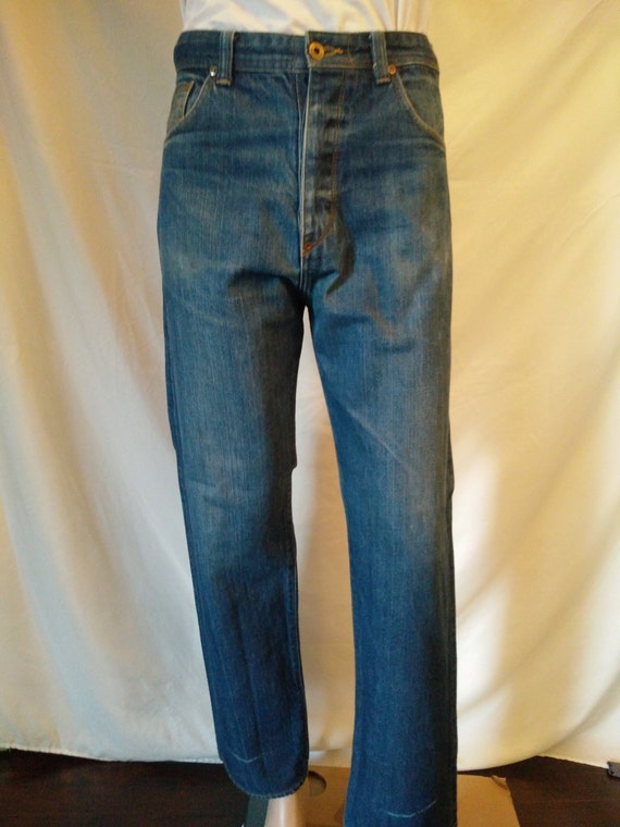 Vintage Lee Cowboy men's jeans denim selvedge size 30