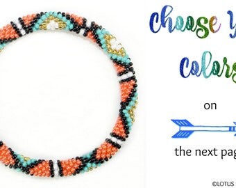 Southwestern Bracelet | Nepal Roll On Bracelet | Custom Beadwork Bracelet | Yoga Bracelet | Glass Seed Bead Bracelet Bangle, Design Your Own