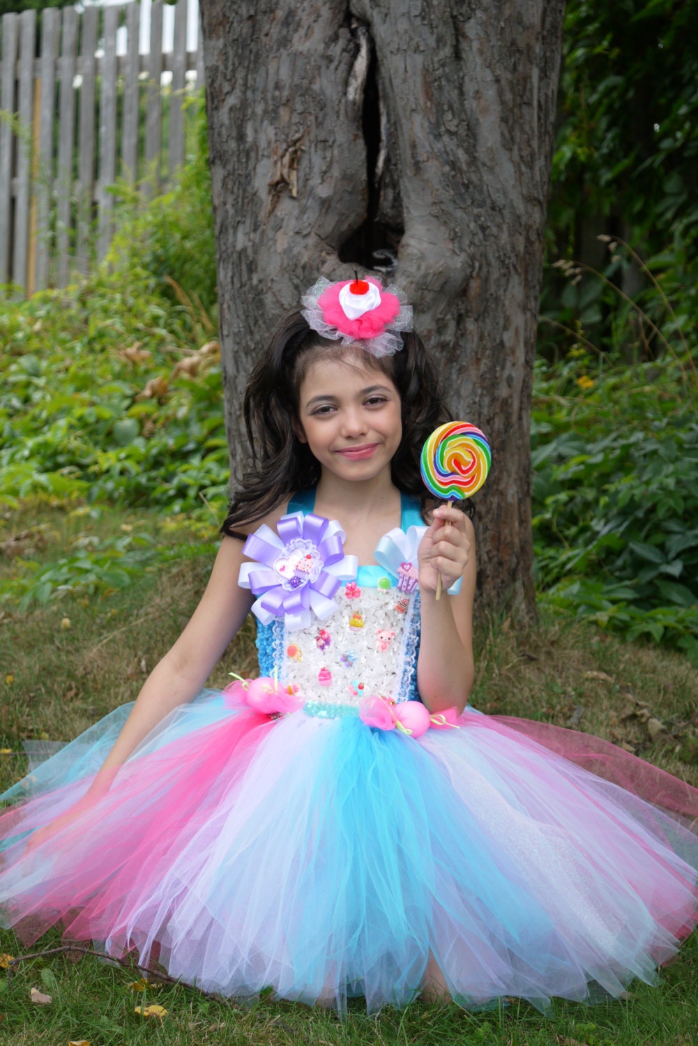 Candy land tutu dress pageant OOC theme wear tutu candy