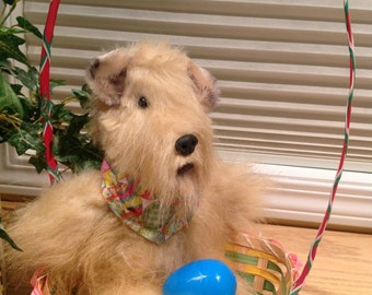 wheaten terrier plush