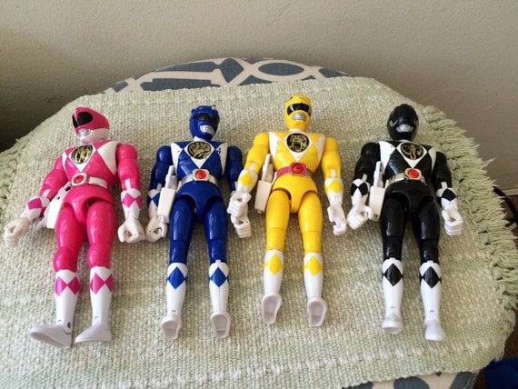 vintage power rangers action figures