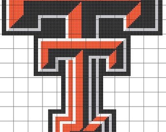 Texas Tech Cross Stitch Pattern