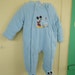 Disney,Mickey Mouse, Blue,3-6 Mo Old Snow Suit