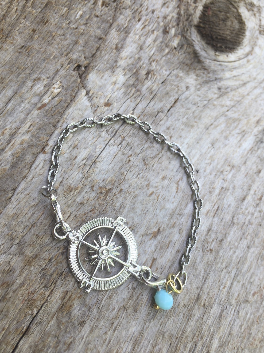 Compass Bracelet Compass Jewelry Nautical By Anchoredway