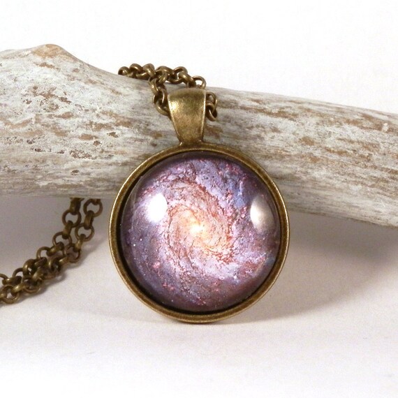 gifts unique nerd space  purple gifts  pendant  geek jewelry  science  nerd gift