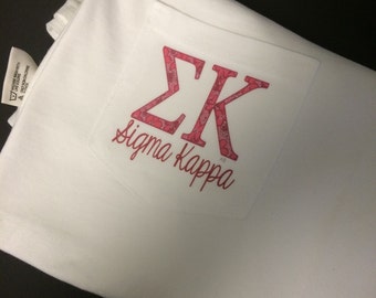 Sigma Kappa Digital Tshirt