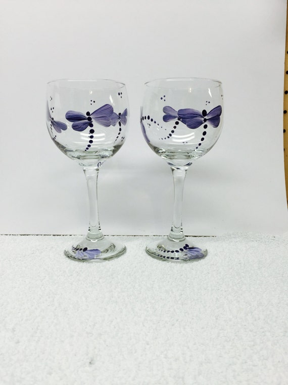 Dragonfly Wine Glasses Set Of 2   Il 570xN.867695170 Iu7c 