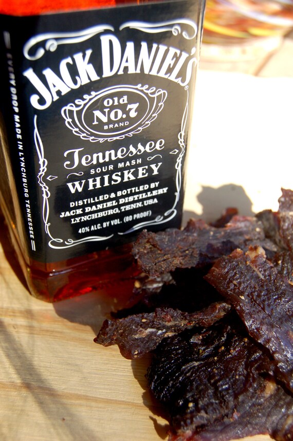 Bourbon Beef Jerky Homemade Jack Daniels Gourmet Hand
