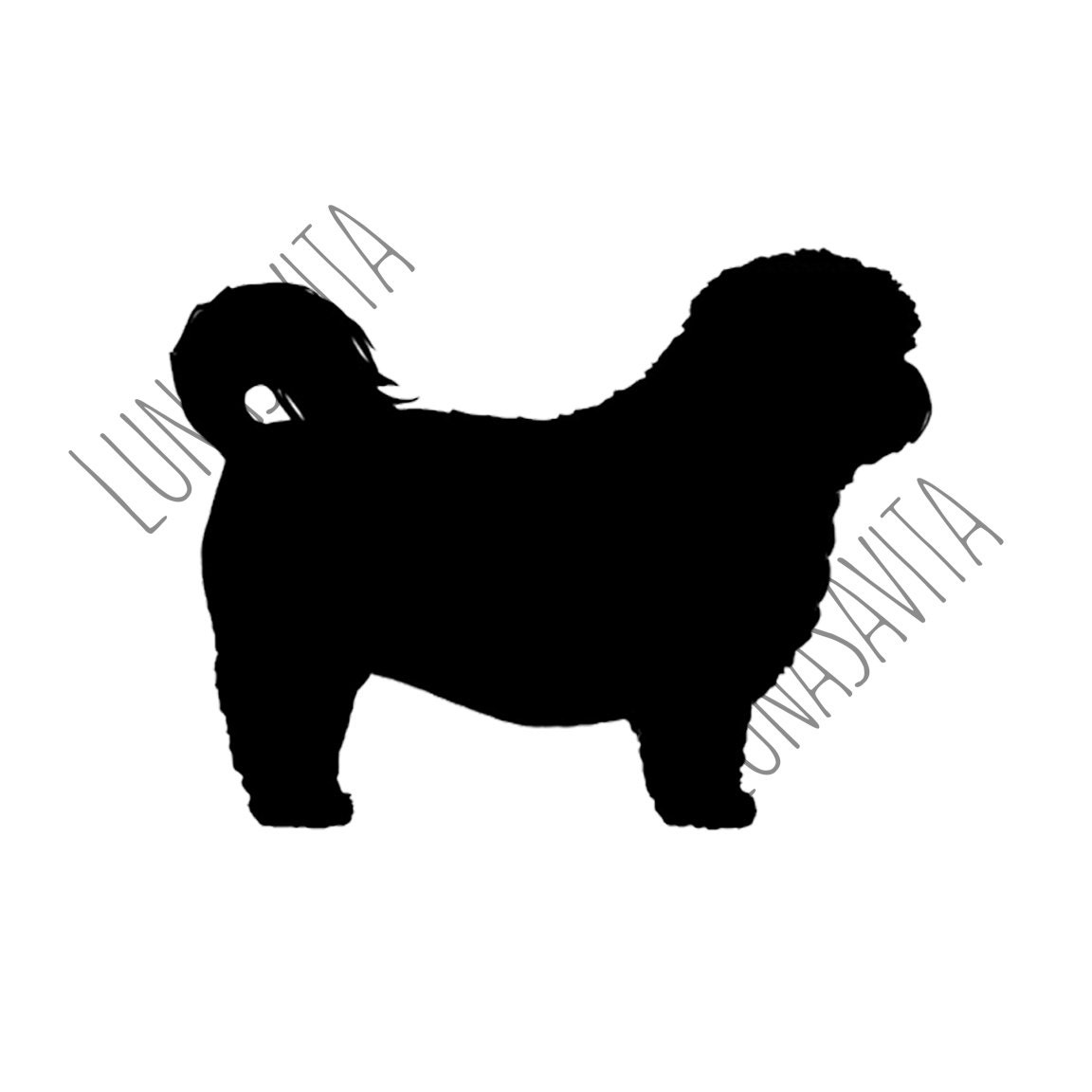 Small Dog Love Design SVG DXF Files for Cricut Design Space