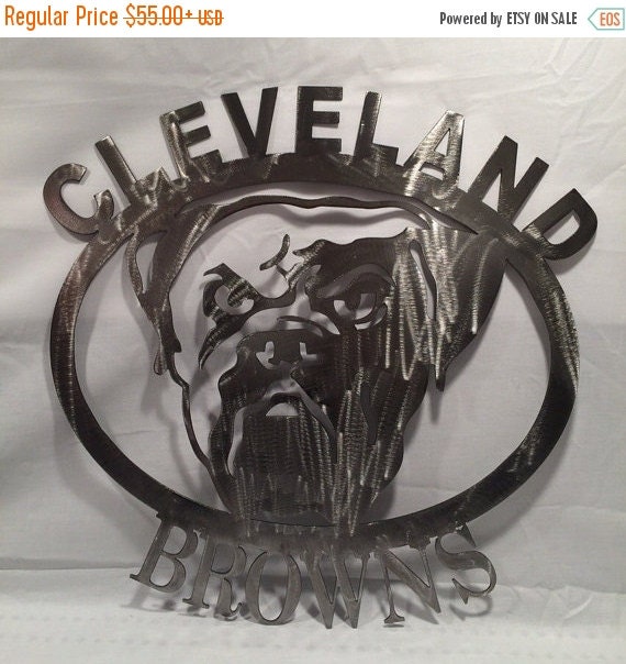 30 off Cleveland browns metal wall art browns by MetalArtDesignz