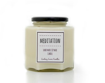 Meditation Candle, Relaxing Candle, Yoga Candle, Candles, Soy Wax Candle, Candle, Meditation Scented Candle, Candle, Relaxing candle