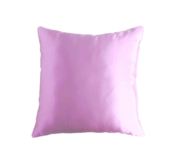 Items similar to Purple Pillow Covers, Satin Throw Pillow, Pillow, Decorative Pillows ...
