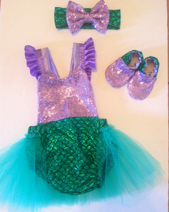 Little mermaid costume Little Mermaid outfit mermaid by PookieWear