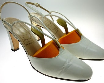 Women's Shoes Pumps Ankle Strap Pumps Tomaia Pelle MAGLI Italy leather shoe trees !reduced!
