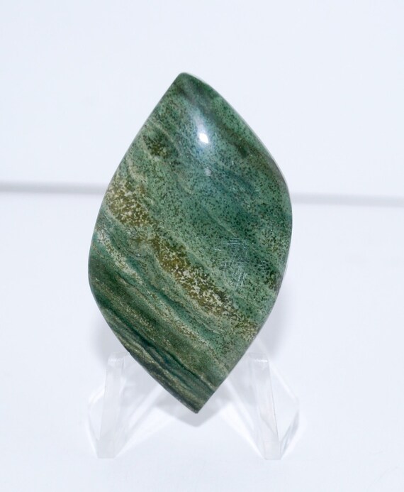 Gary Green Bogwood Jasper / Larsonite Cabochon 81 carats