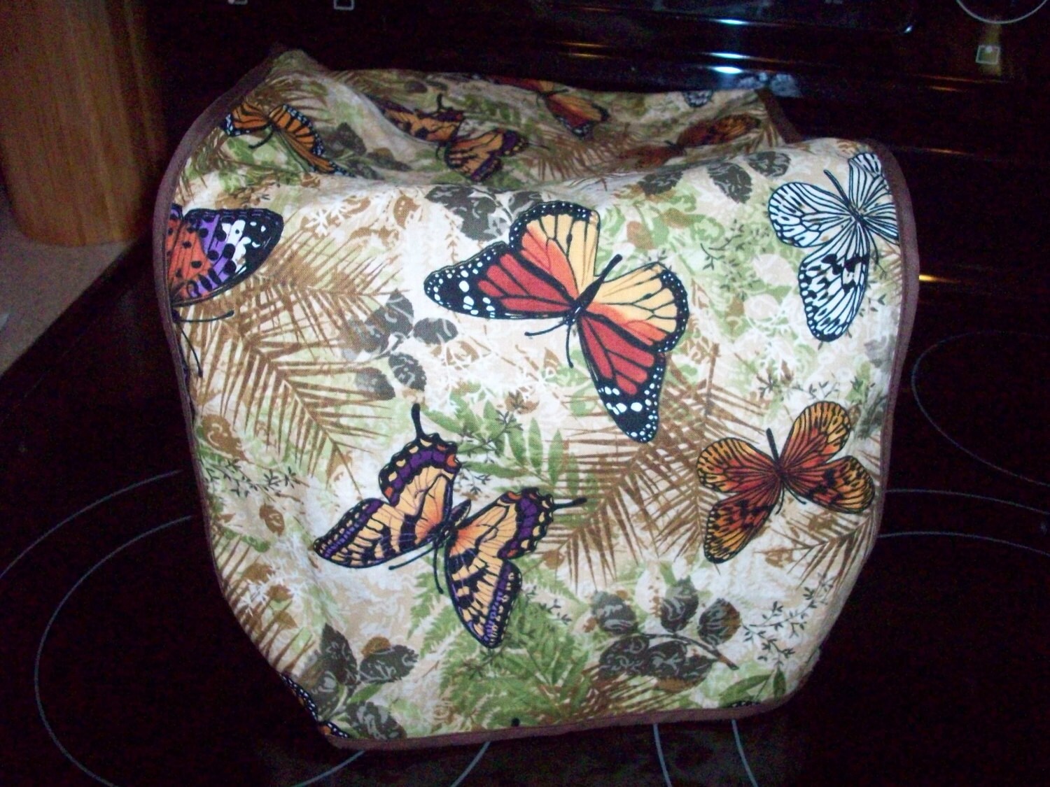 4 Slice Toaster Cover Butterfly Toaster Cover Tan Toaster