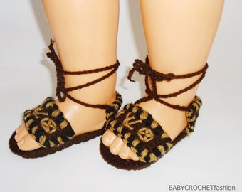 Crochet sandals | Etsy