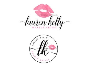 Unique makeup artist logo related items | Etsy
