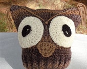 With Color options,Owl Hat,Bird Hat,Kids,Teens,Adults,Handmade crochet