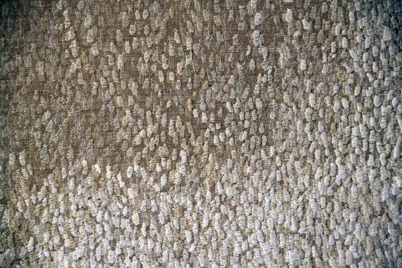 White Textile Meditation, Original embroidered textile art, Home Decor Embroidery Art, Unique Art Eco Decor