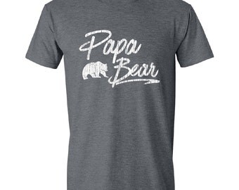 Papa Bear Shirt Papa Bear T Shirt Gift for Husband Gift for Father Dad to Be New Dad Father's Day Gift Fathers Gift MPB