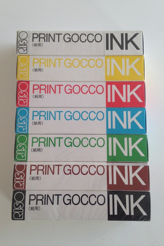 riso gocco ink