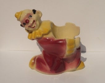 Shawnee Clown Planter, Jojo the Clown Planter