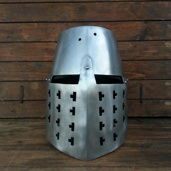 Medieval helmet Great Helm Sant Angelo