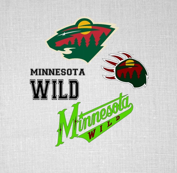 Minnesota Wild SVG Cut File for Silhouette and by OhThisDigitalFun