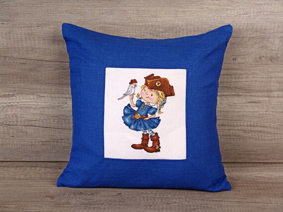 Los niños piratean decoración de la habitación por adorningpillows Habitacion para gemelos azul