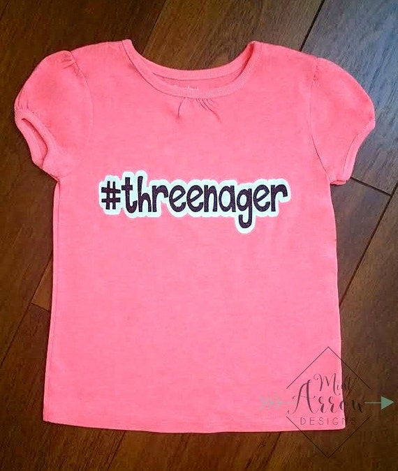 threenager t shirt