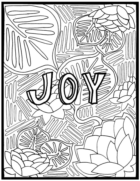 Download Coloring Page Color4aCause:Autism Joy Lily Pads by ...
