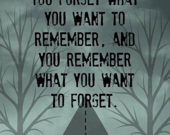 THE ROAD // Cormac McCarthy // quote poster // minimalist