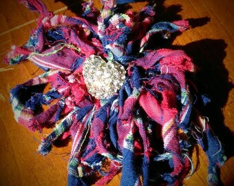 Handmade Cloth Braoch